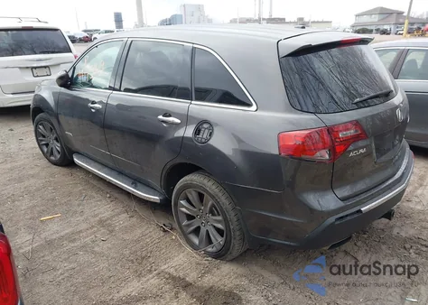 2011 Acura Mdx Advance Package из США, поврежденный, VIN 2HNYD2H59BH520452